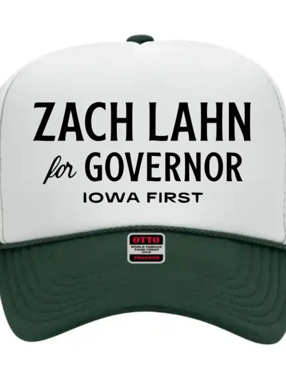 NEW - Zach Lahn Hat - Zach Lahn for Governor Iowa First